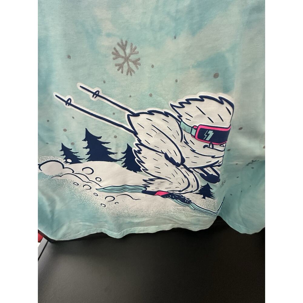 Disney Parks Spirit Jersey Yeti Ski School Expedition Greats Tie Dye XL NWT - Picture 2 of 8